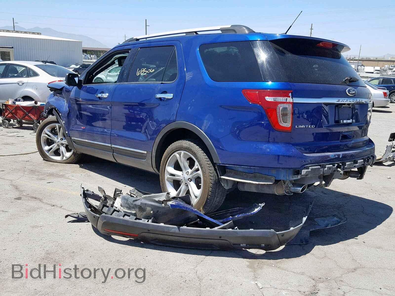 2013 FORD EXPLORER L - VIN: 1FM5K8F89DGB78400 - Фото 3