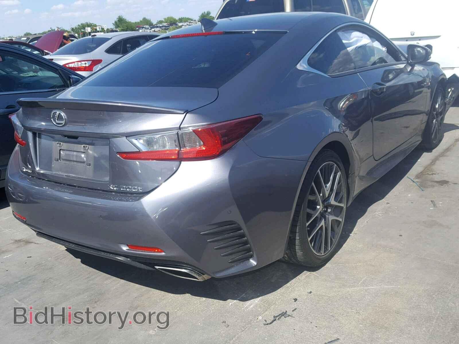 2016 LEXUS RC - VIN: JTHHA5BC2G5003899 - Фото 4