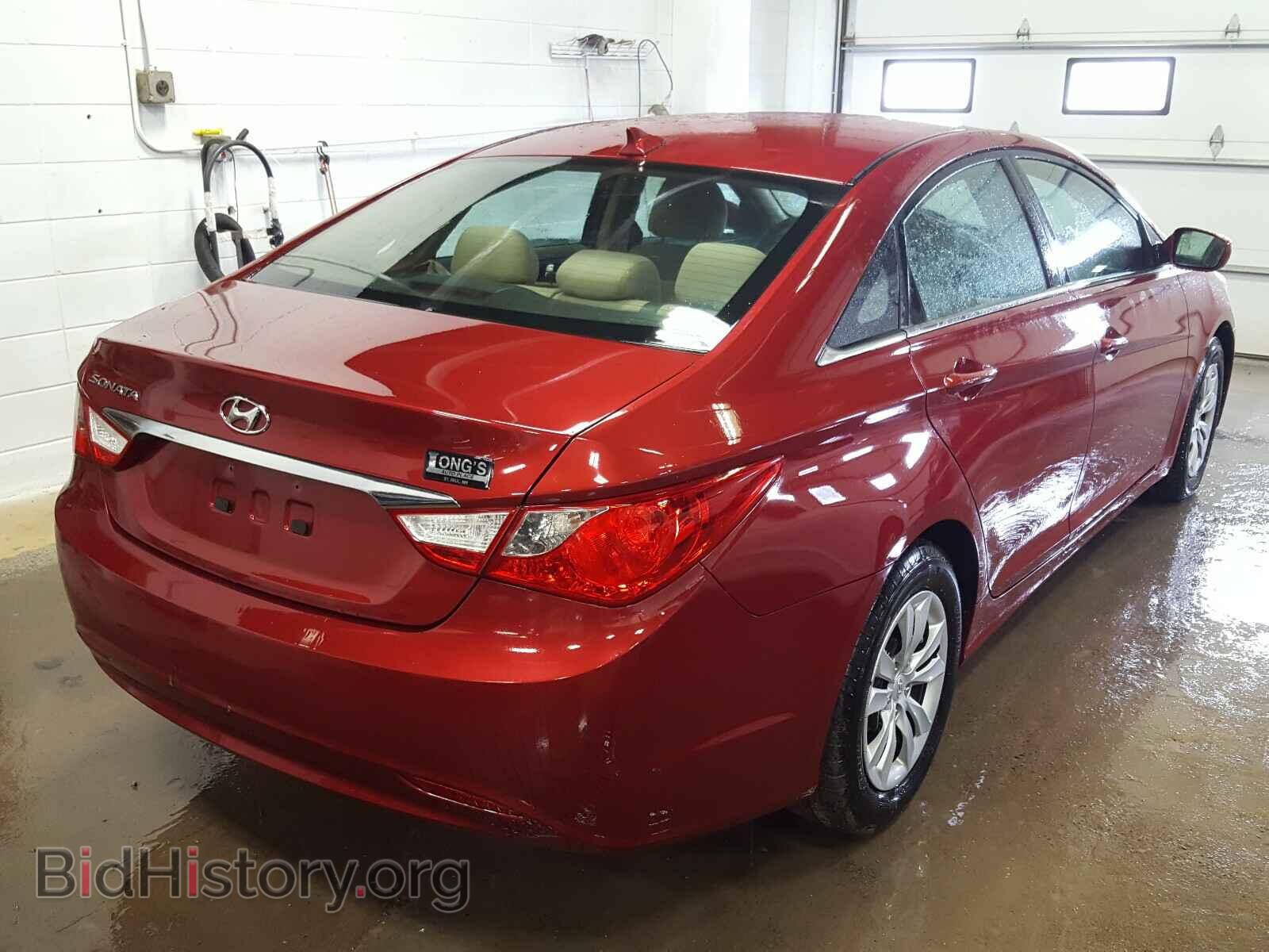 2012 HYUNDAI SONATA - VIN: 5NPEB4AC7CH333710 - Фото 4