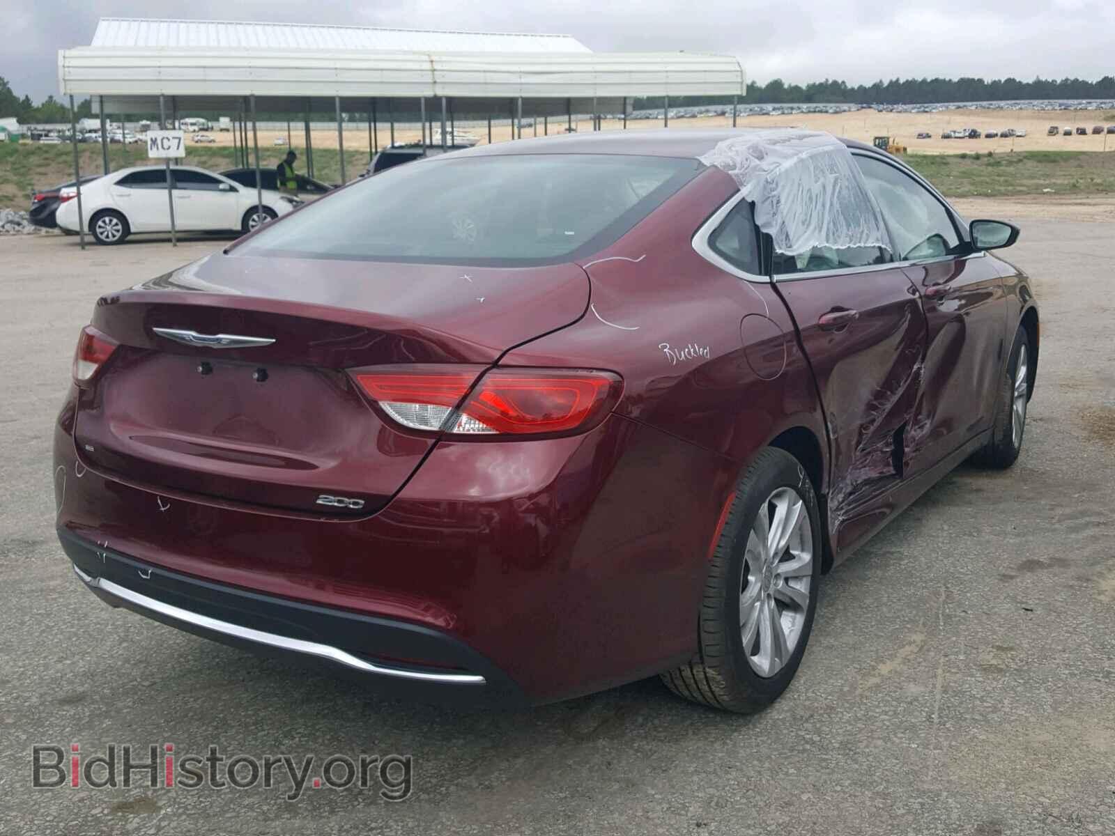 2015 CHRYSLER 200 - VIN: 1C3CCCAB0FN570764 - Фото 4