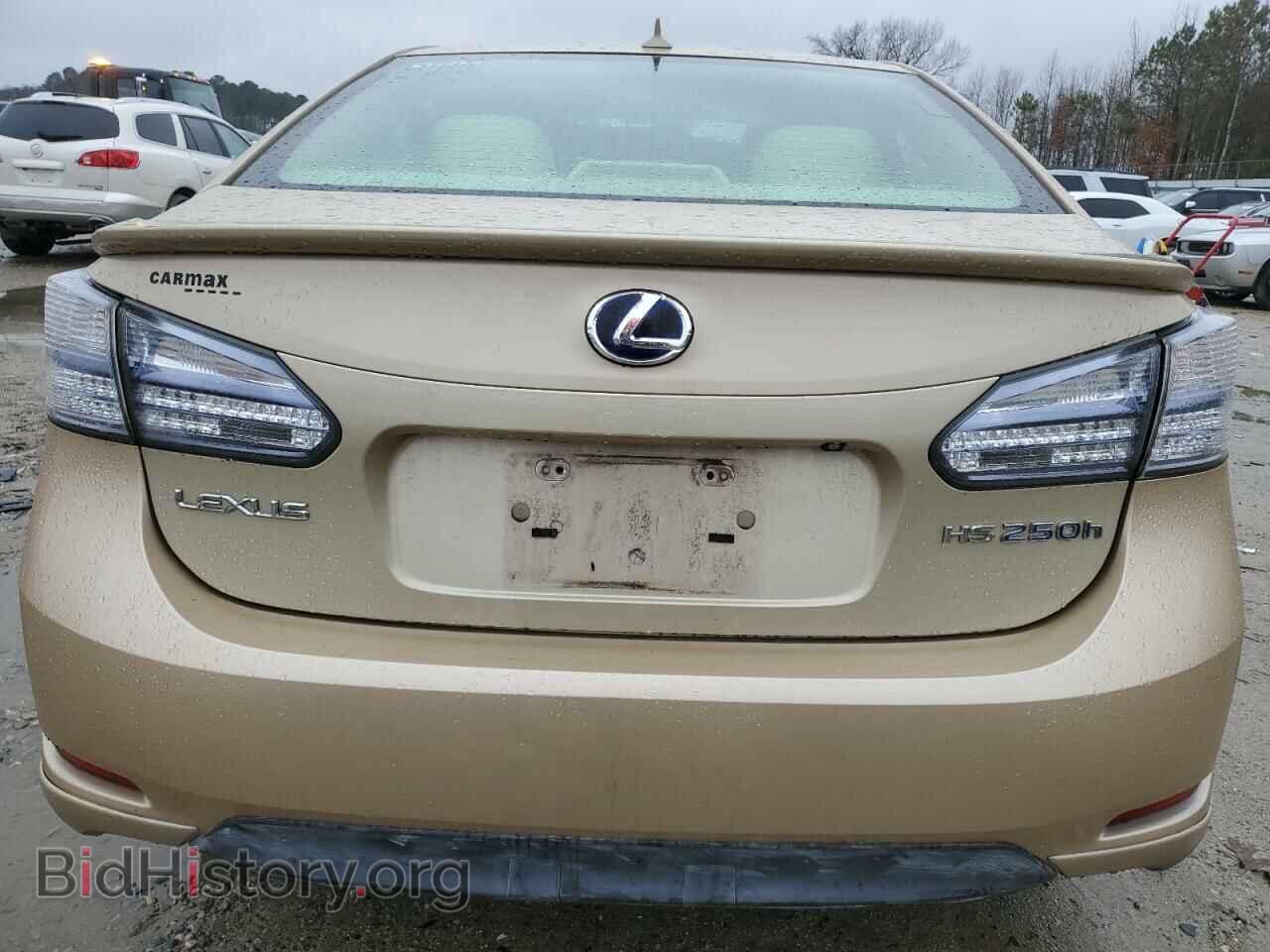 2010 LEXUS HS - VIN: JTHBB1BA0A2037133 - Фото 6