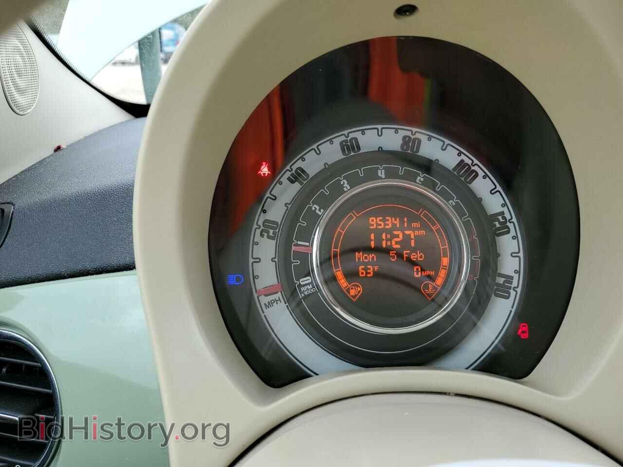 2013 FIAT 500 - VIN: 3C3CFFAR3DT540967 - Фото 9