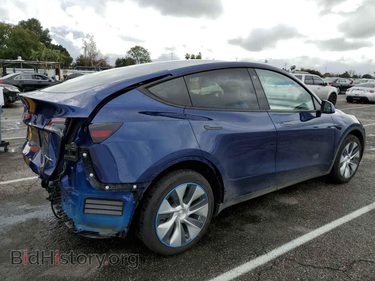 2022 TESLA MODEL Y - VIN: 7SAYGAEE3NF432294 - Фото 3