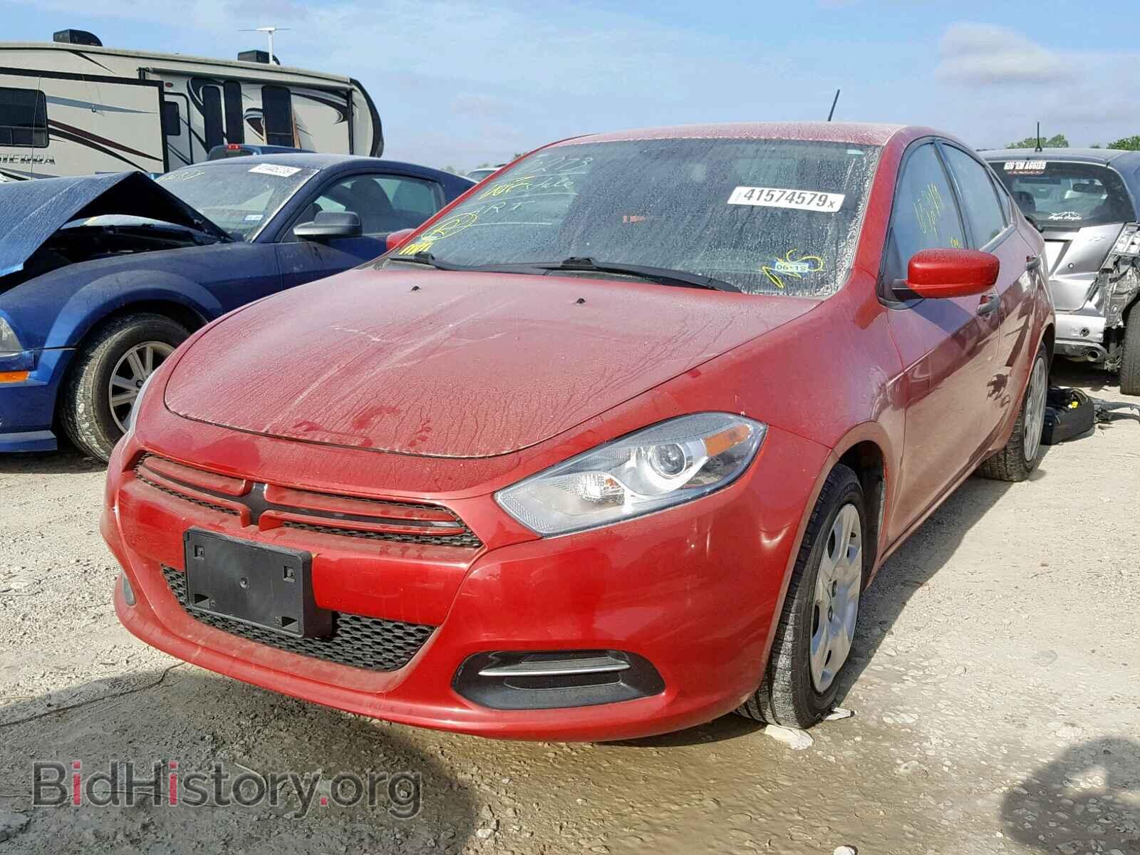 2013 DODGE DART - VIN: 1C3CDFAA5DD329954 - Фото 2