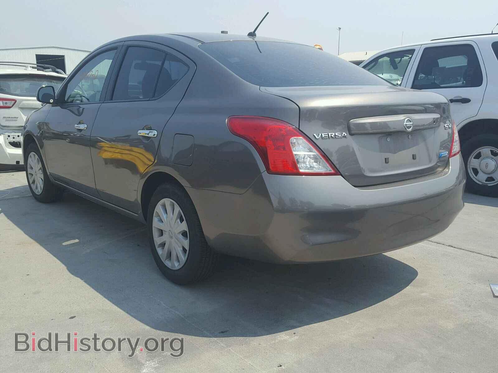2012 NISSAN VERSA - VIN: 3N1CN7AP0CL874054 - Фото 3