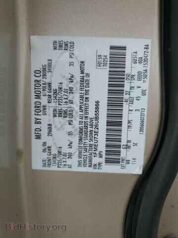 2006 FORD EXPLORER - VIN: 1FMEU73E26UB55866 - Photo 12