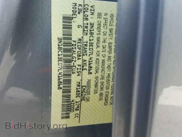 2007 NISSAN VERSA - VIN: 3N1BC13E07L416868 - Фото 10