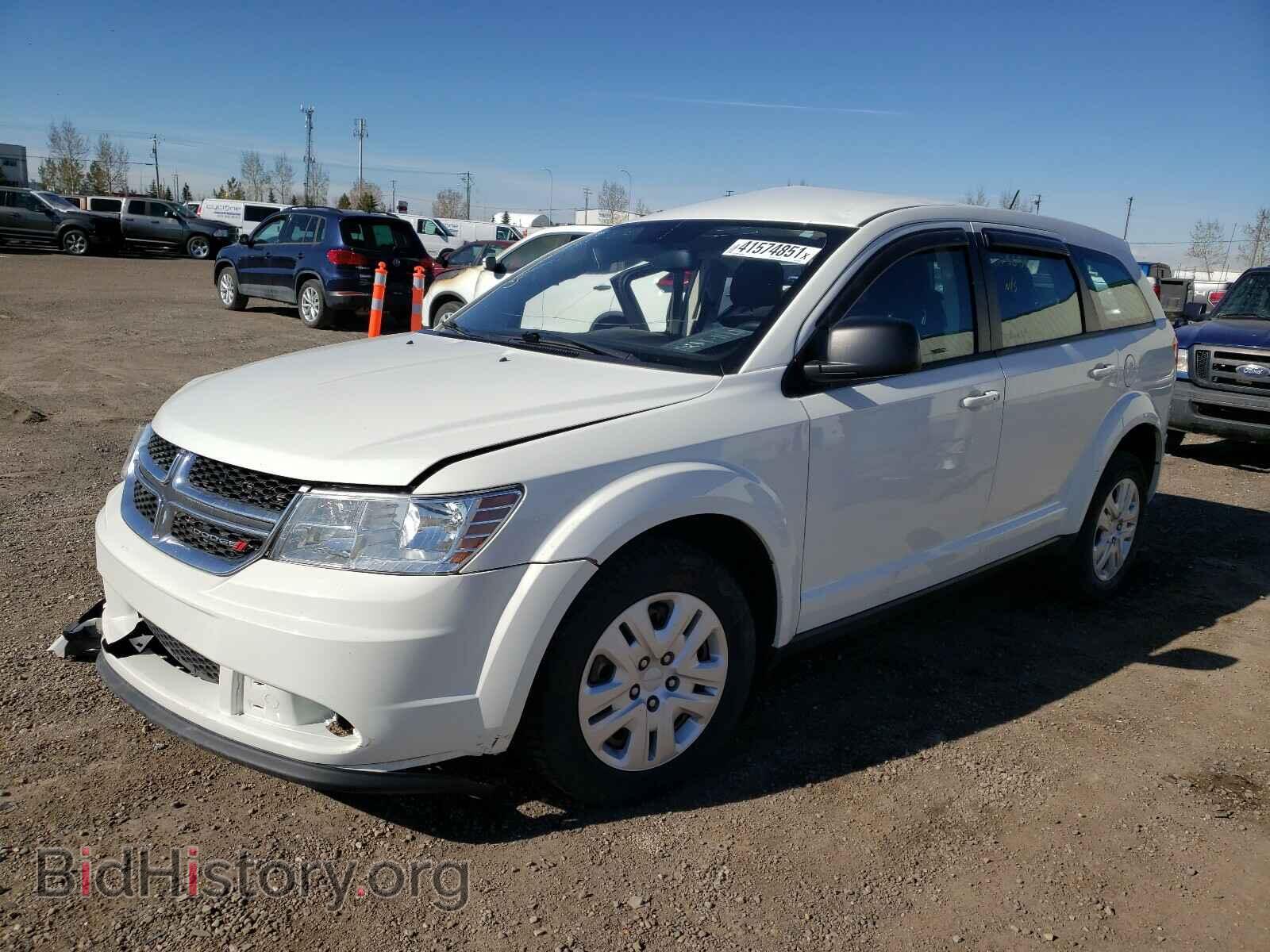 2015 DODGE JOURNEY - VIN: 3C4PDCAB8FT654504 - Фото 2