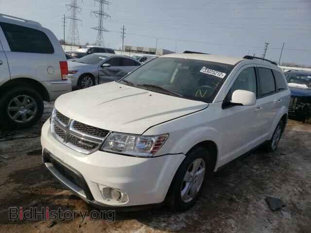 2012 DODGE JOURNEY - VIN: 3C4PDDBG5CT205874 - Фото 2