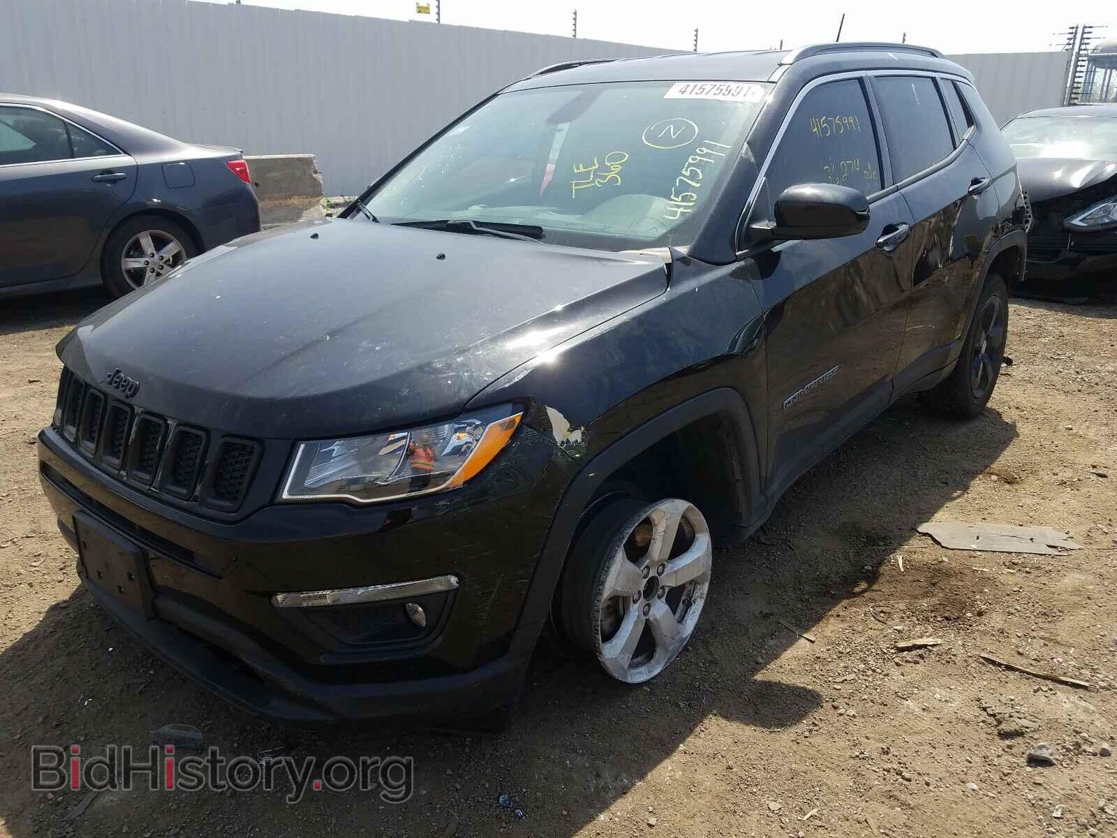 2019 JEEP COMPASS - VIN: 3C4NJDBB6KT596830 - Фото 2