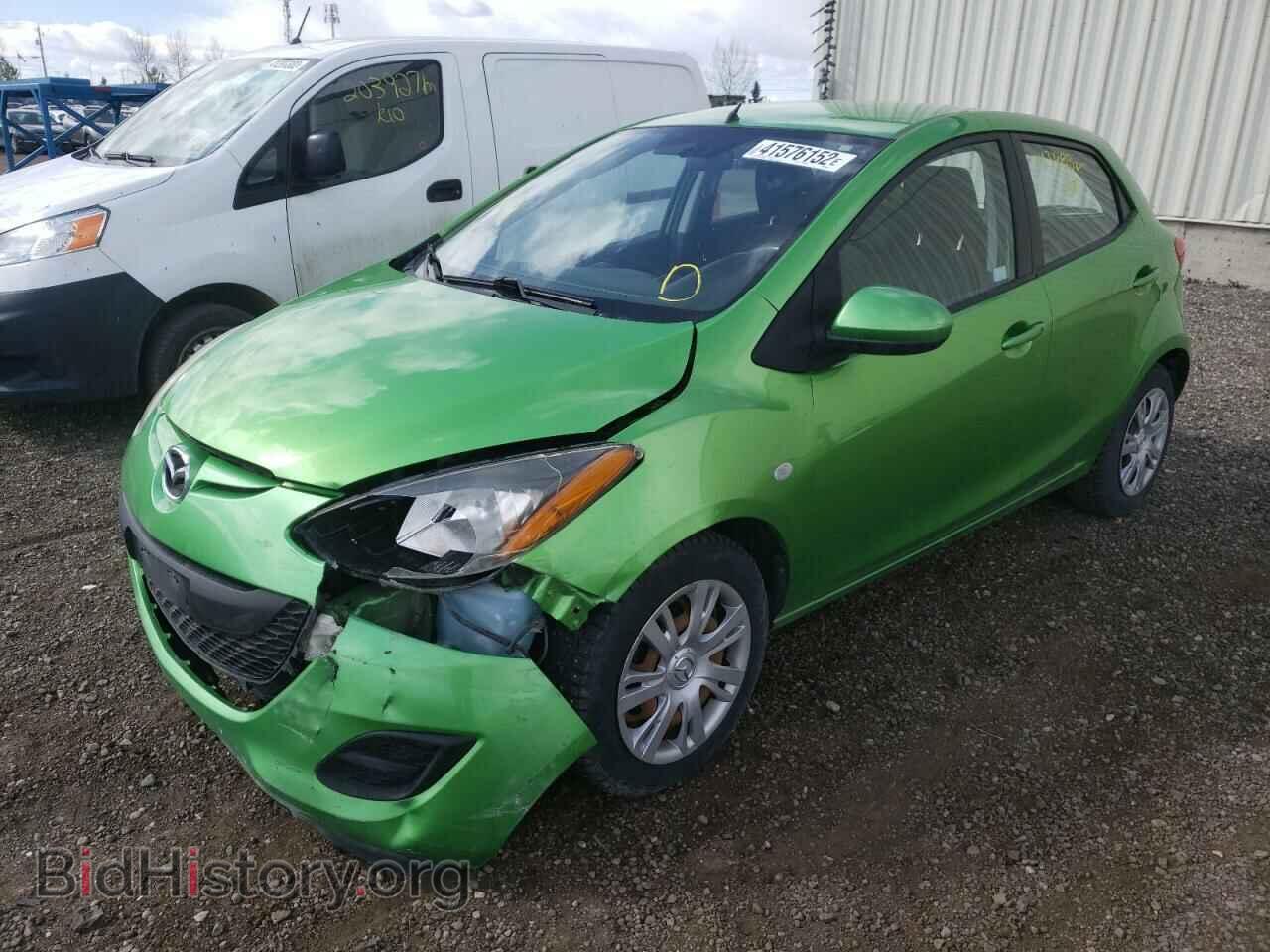 2011 MAZDA 2 - VIN: JM1DE1HY0B0109449 - Фото 2