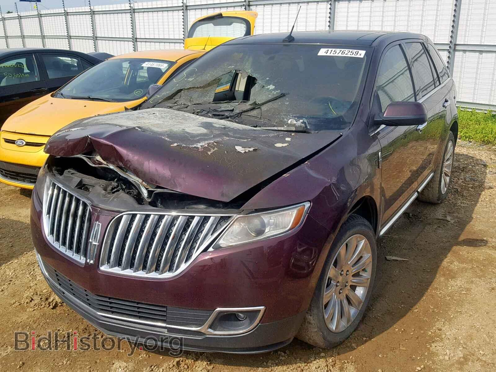 2011 LINCOLN MKX - VIN: 2LMDJ8JK2BBJ19229 - Фото 2