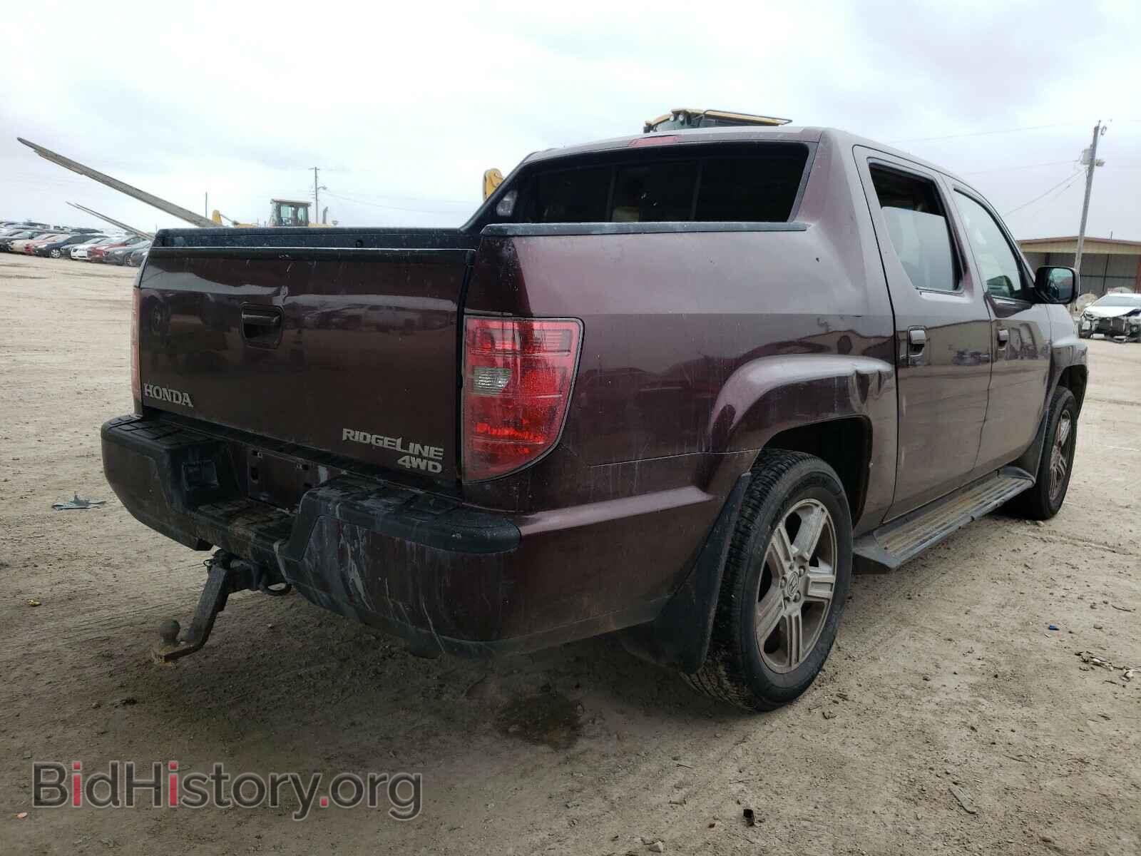2010 HONDA RIDGELINE - VIN: 5FPYK1F57AB006667 - Фото 4