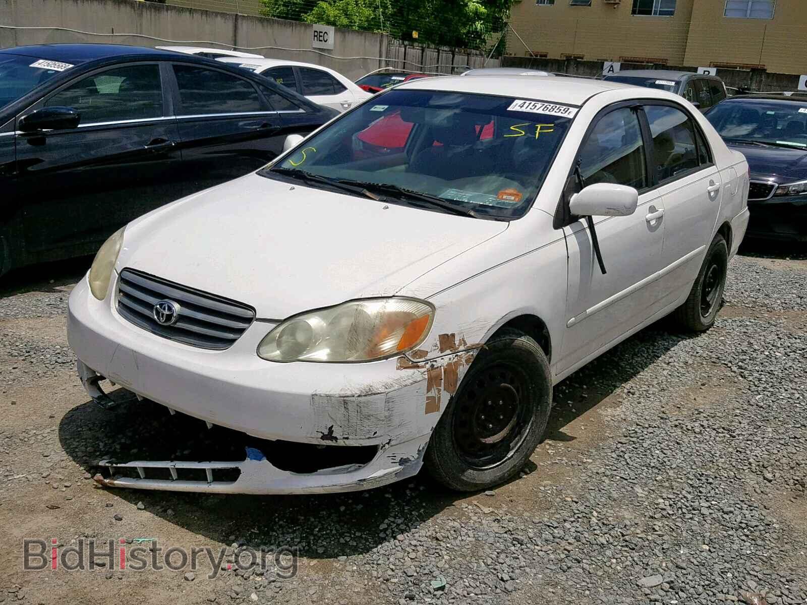 2003 TOYOTA COROLLA - VIN: JTDBR32E130042822 - Photo 2