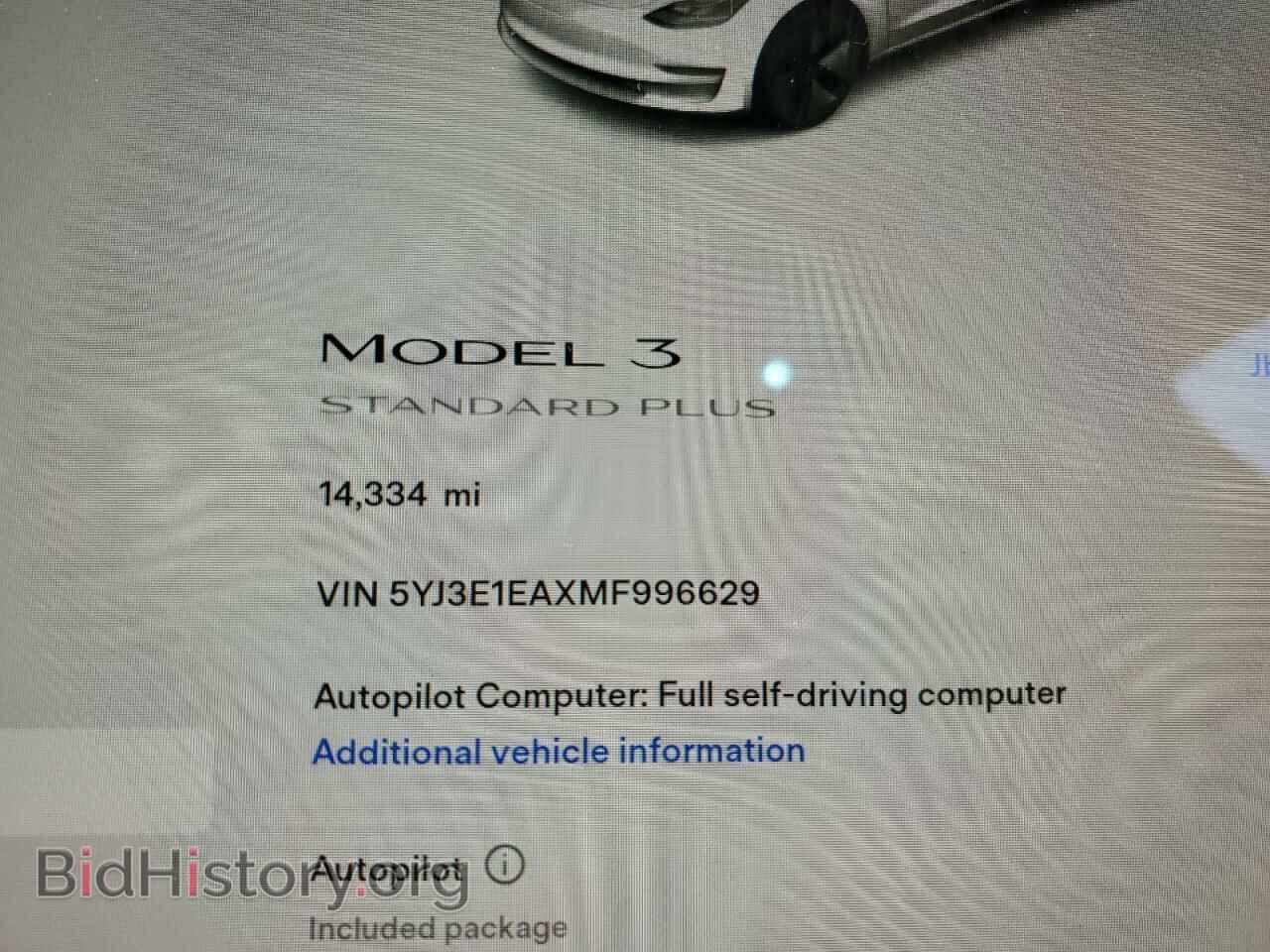 2021 TESLA MODEL 3 - VIN: 5YJ3E1EAXMF996629 - Photo 9
