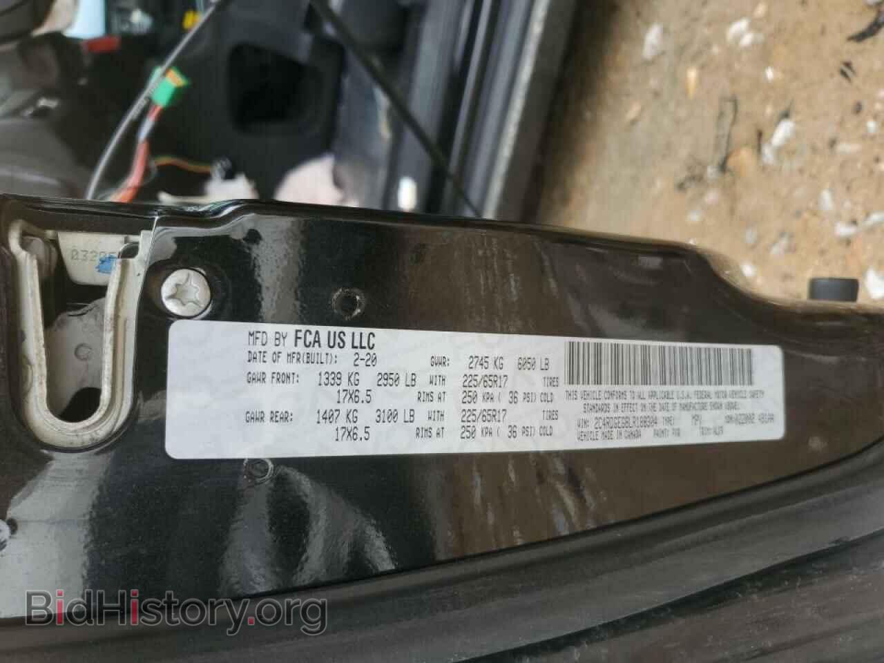 2020 DODGE CARAVAN - VIN: 2C4RDGEG8LR188304 - Фото 13