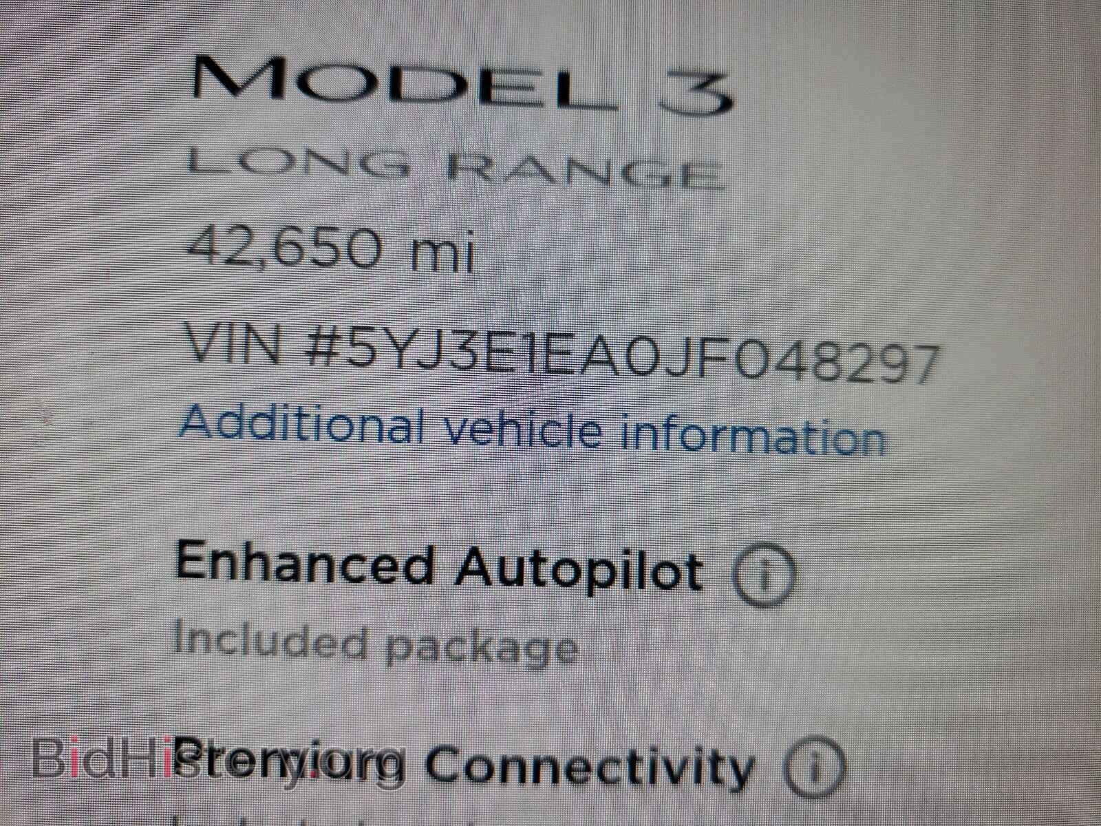 2018 TESLA MODEL 3 - VIN: 5YJ3E1EA0JF048297 - Photo 10