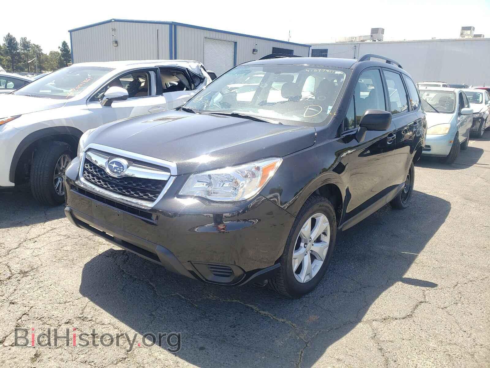 2016 SUBARU FORESTER - VIN: JF2SJABC8GH473645 - Фото 2