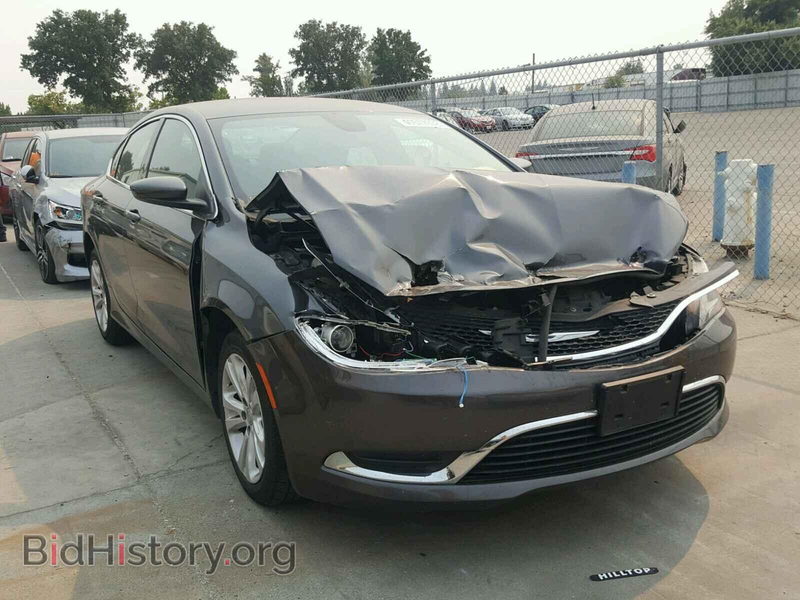 Photo 1C3CCCAB5FN650397 - CHRYSLER 200 2015
