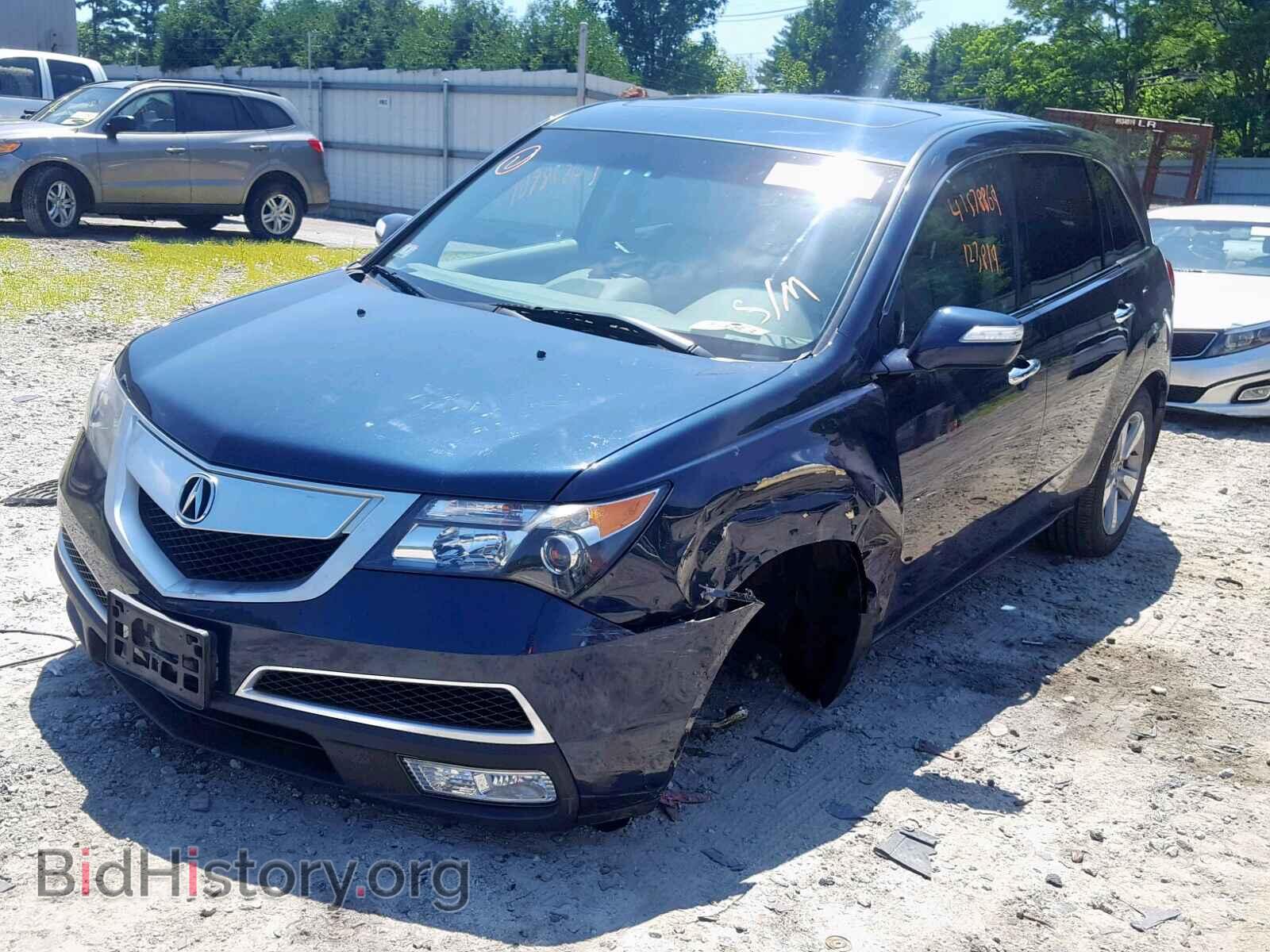 2012 ACURA MDX - VIN: 2HNYD2H32CH530658 - Фото 2