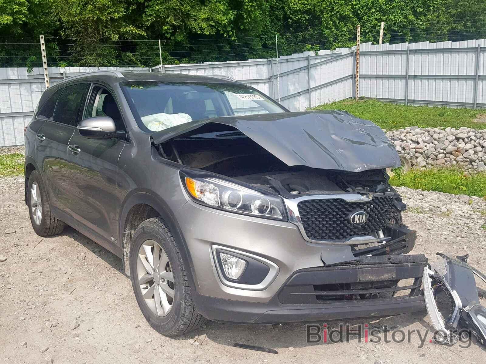 Photo 5XYPGDA34GG029225 - KIA SORENTO LX 2016