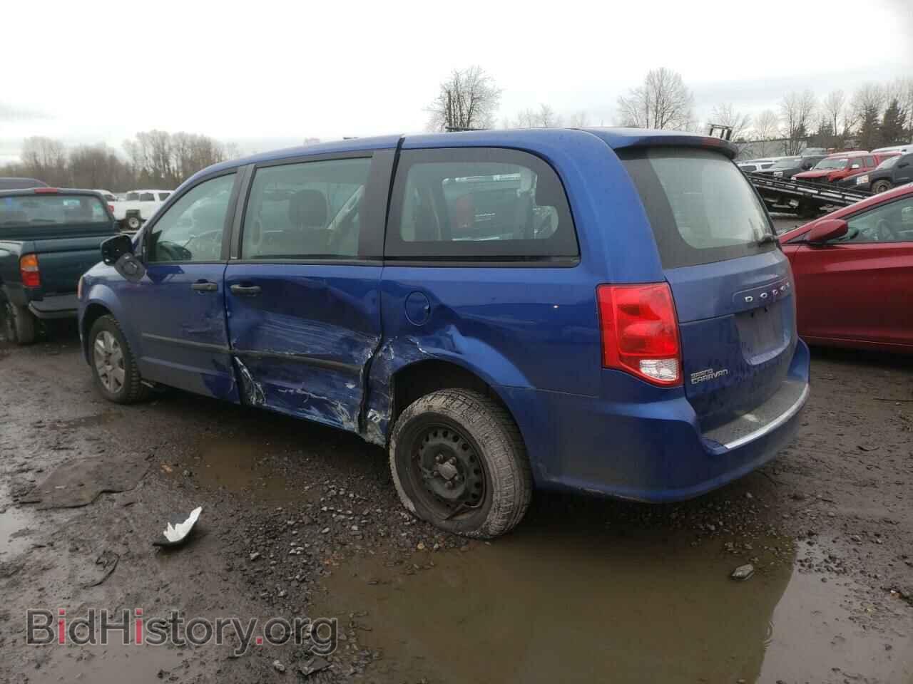 2013 DODGE CARAVAN - VIN: 2C4RDGBGXDR712784 - Фото 2
