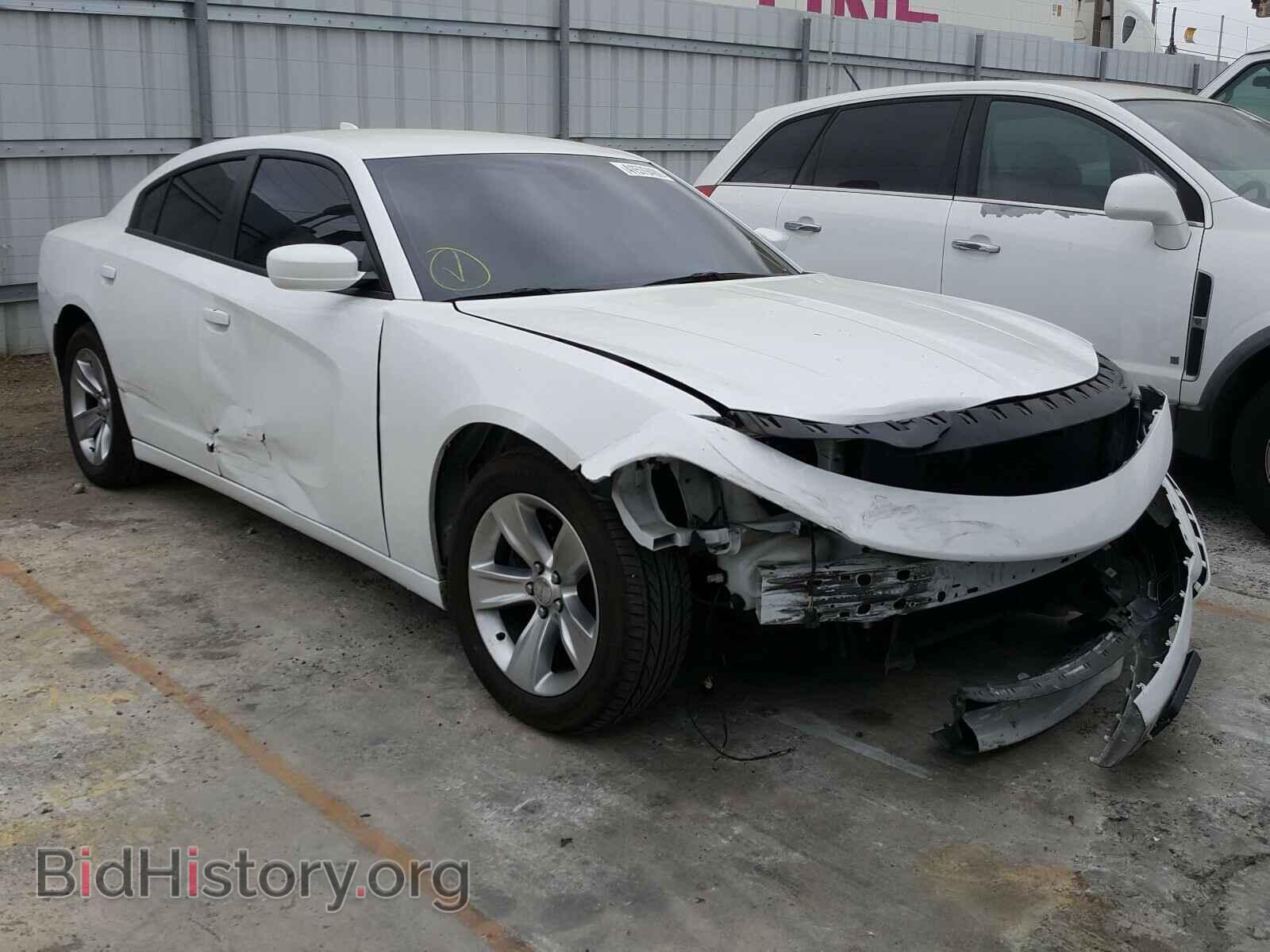 Photo 2C3CDXHG2FH869901 - DODGE CHARGER 2015