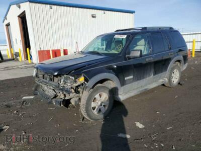 2006 Ford EXPLORER Explorer X, черный — VIN 1FMEU73E66UA11687, Copart