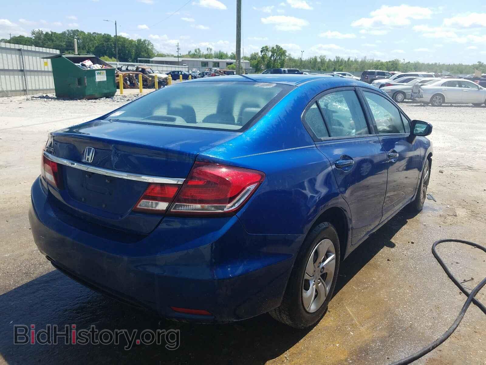 2014 HONDA CIVIC - VIN: 19XFB2F5XEE029748 - Фото 4