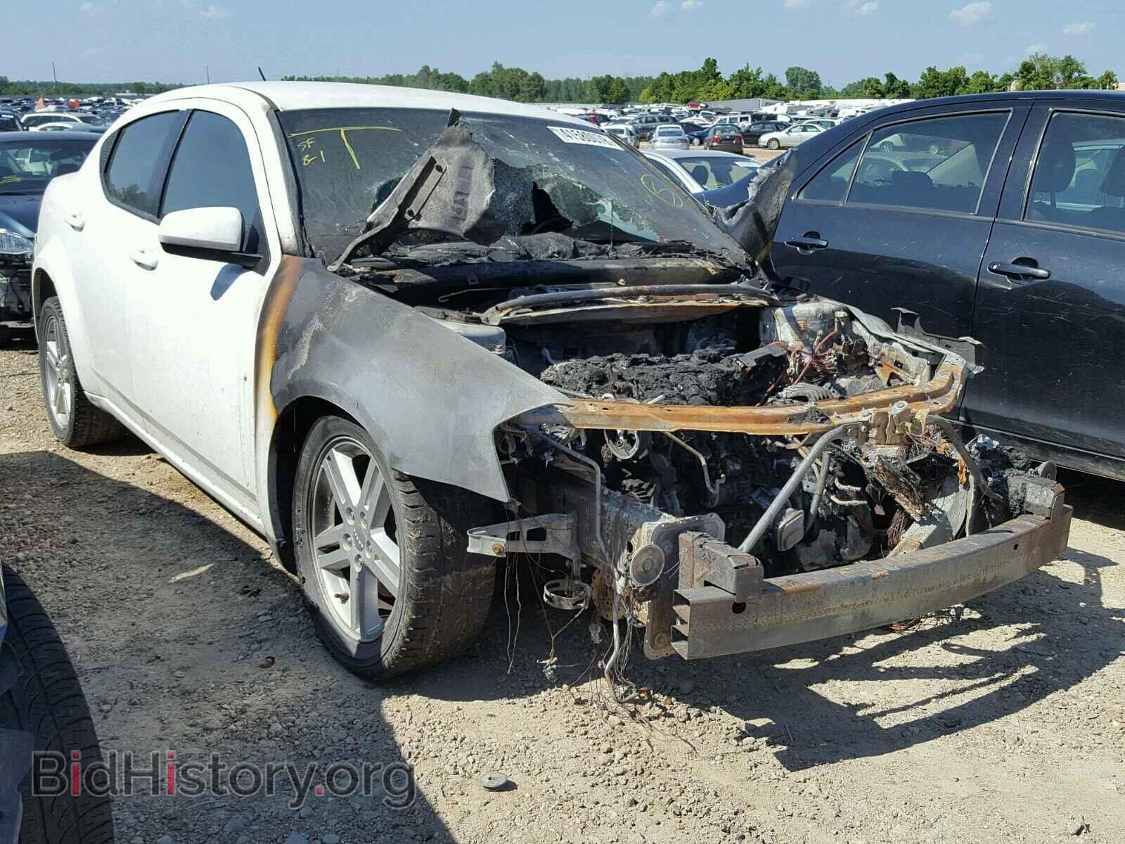 Фотография 1C3CDZCB7CN237258 - DODGE AVENGER 2012