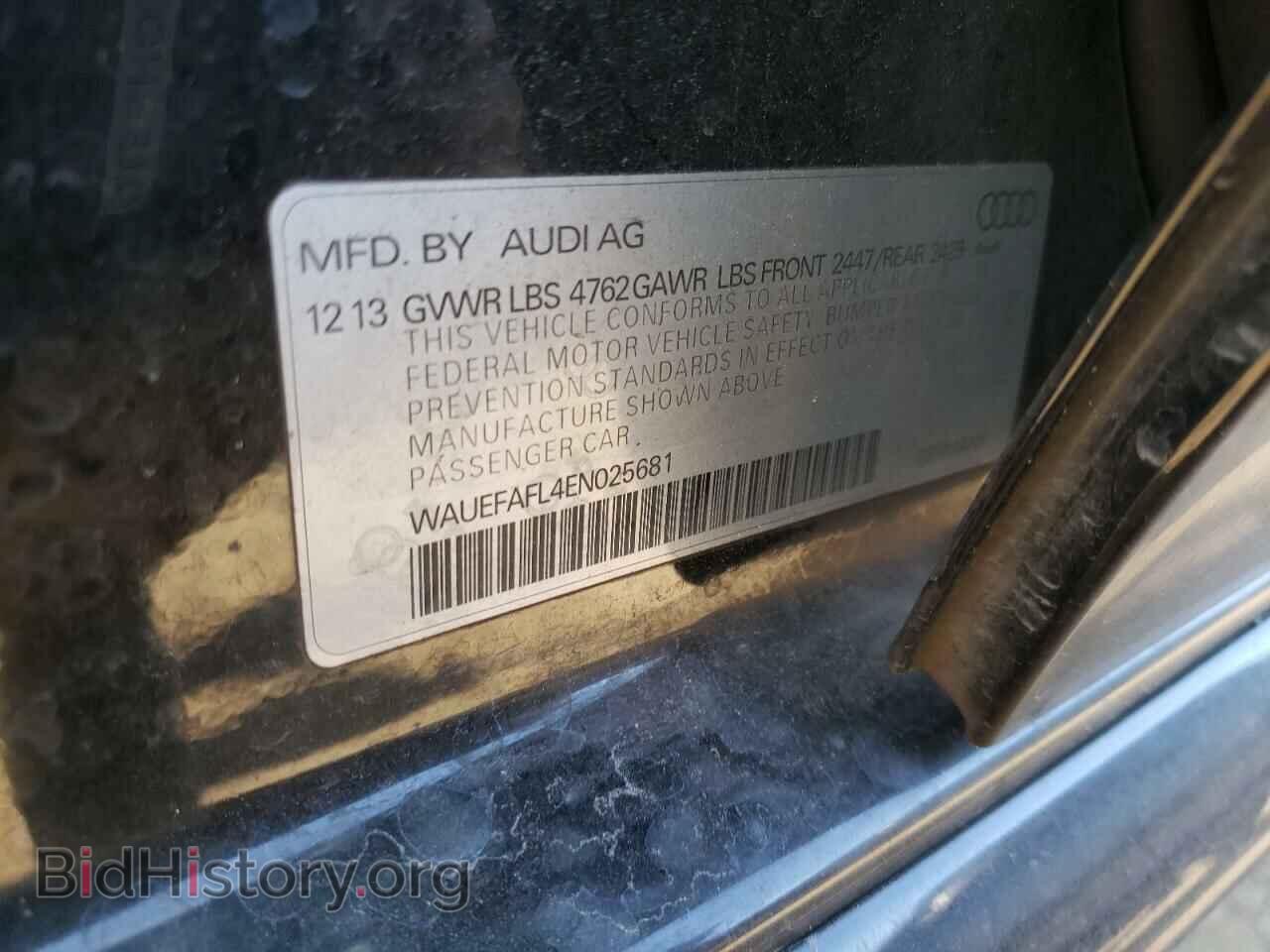 2014 AUDI A4 - VIN: WAUEFAFL4EN025681 - Photo 13