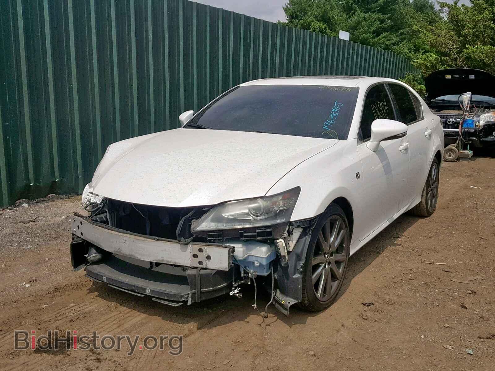 2013 LEXUS GS350 - VIN: JTHCE1BL8D5006499 - Фото 2