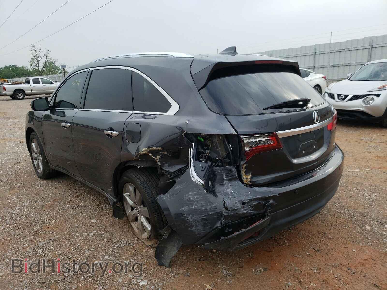 2014 ACURA MDX - VIN: 5FRYD4H83EB029573 - Фото 3