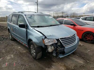 2010 Chrysler MINIVAN Town & COU, silver — VIN 2A4RR4DE0AR346836, Copart