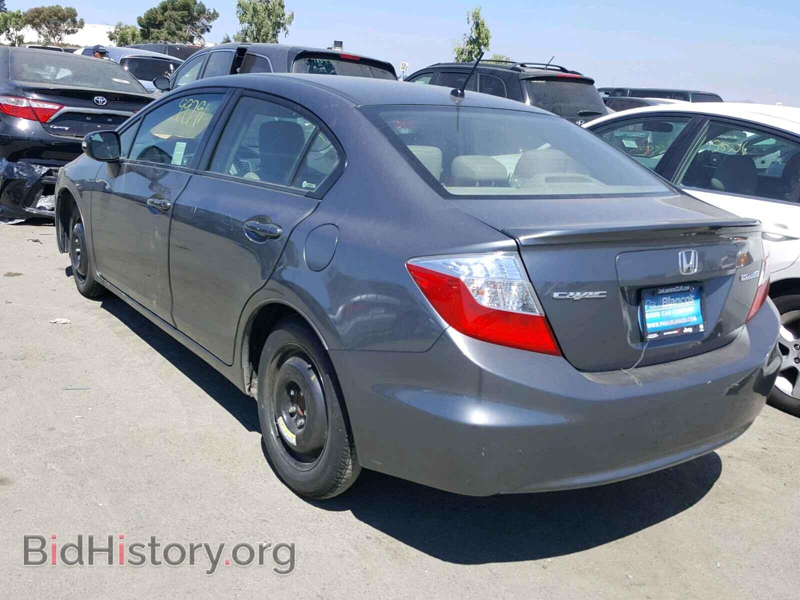 2012 HONDA CIVIC - VIN: JHMFB4F38CS001952 - Фото 3