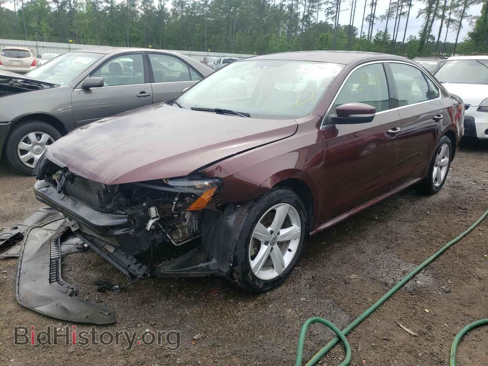 2013 VOLKSWAGEN PASSAT - VIN: 1VWBP7A3XDC113283 - Фото 2