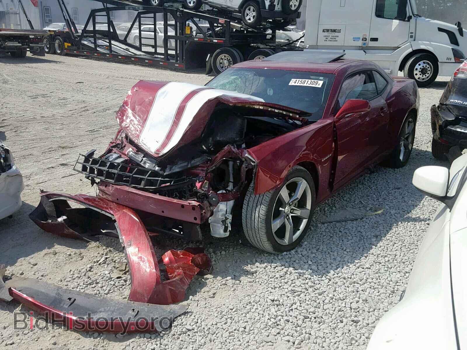2011 CHEVROLET CAMARO - VIN: 2G1FC1ED2B9148400 - Фото 2
