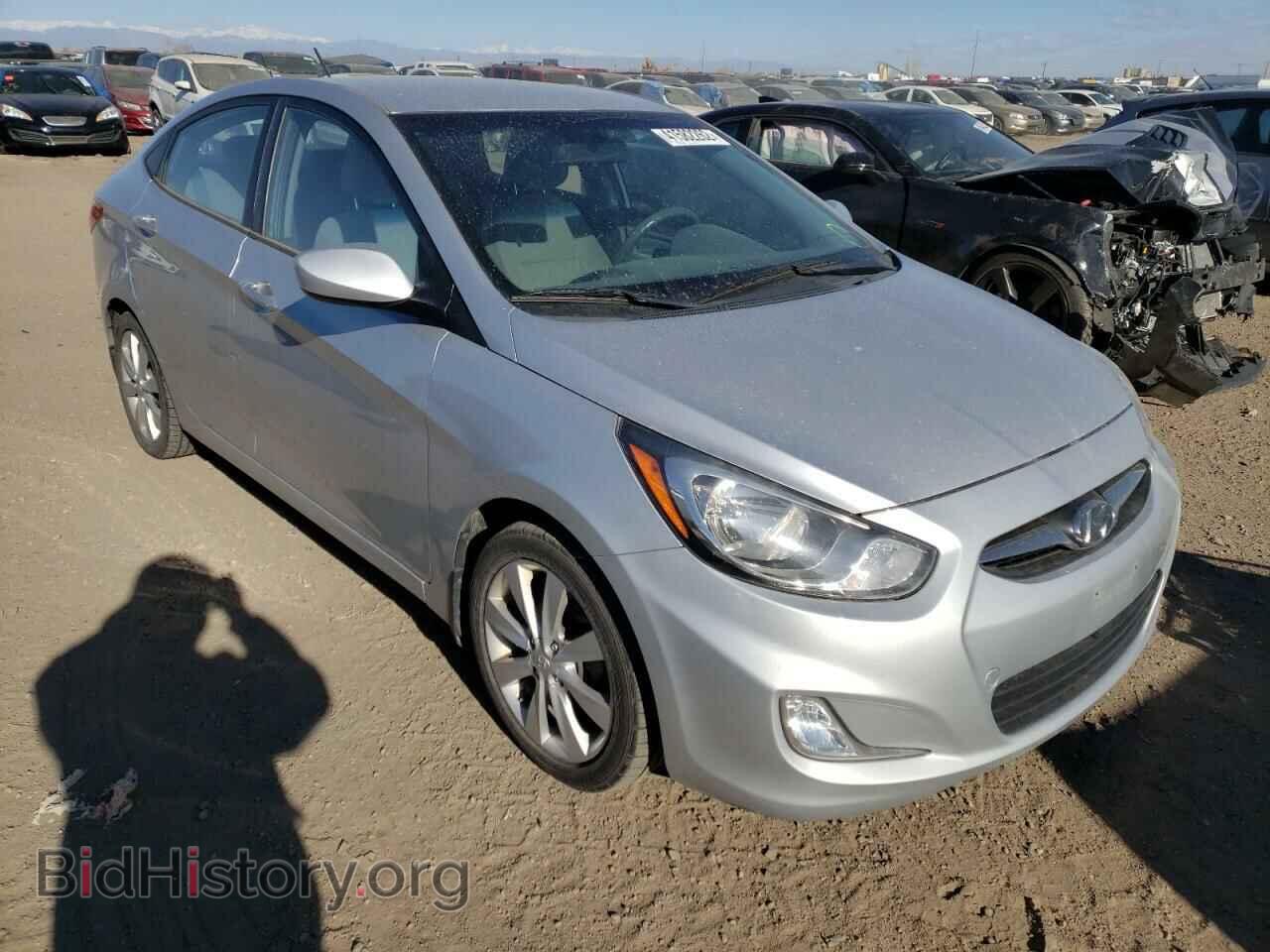 Фотография KMHCU4AE3CU249792 - HYUNDAI ACCENT 2012
