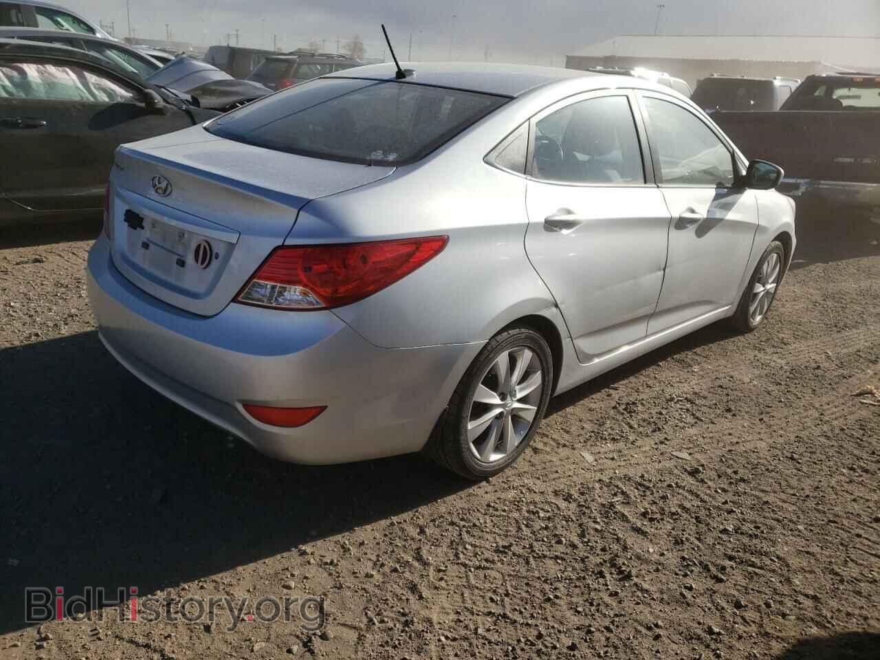 2012 HYUNDAI ACCENT - VIN: KMHCU4AE3CU249792 - Фото 4