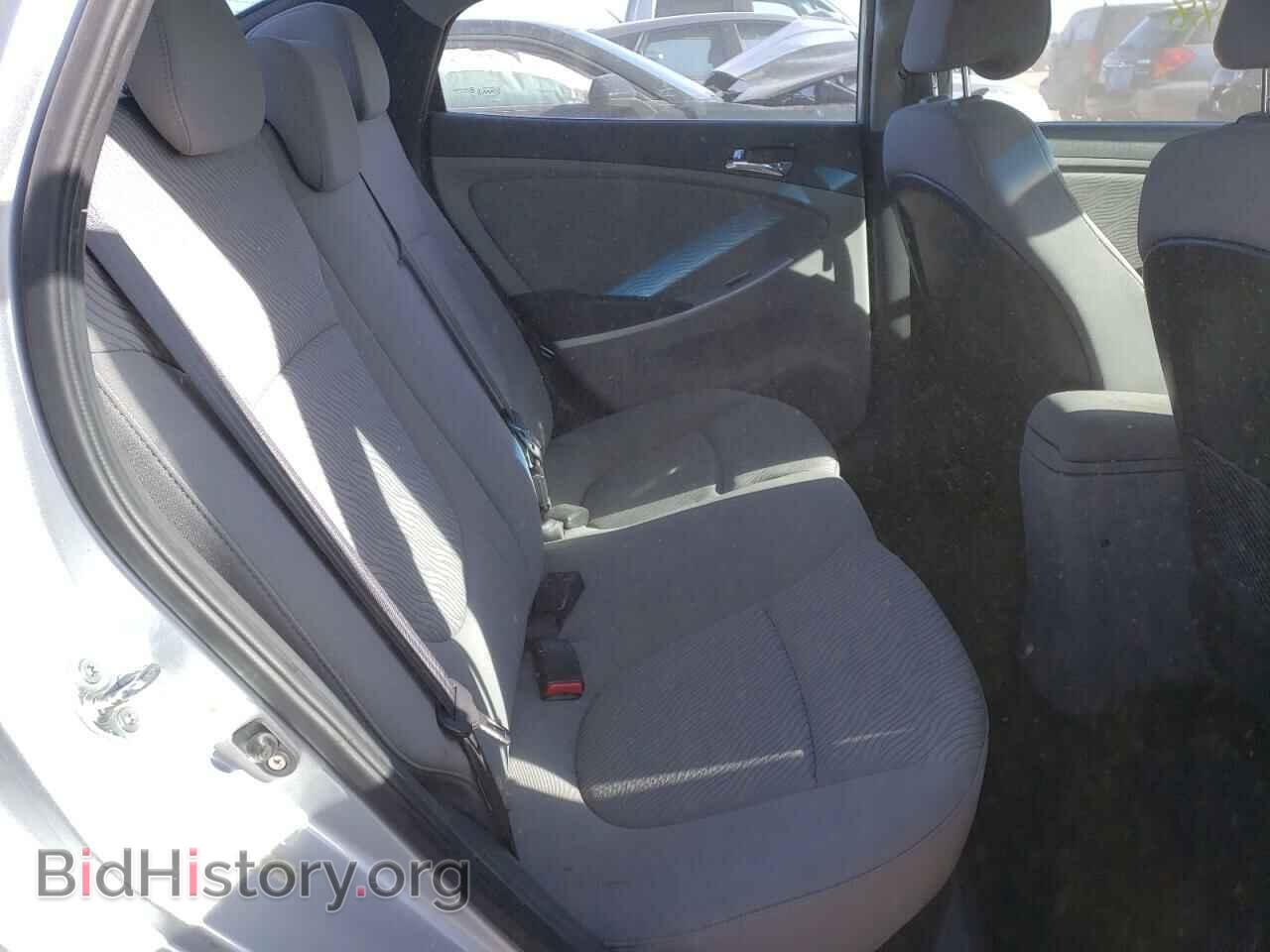 2012 HYUNDAI ACCENT - VIN: KMHCU4AE3CU249792 - Фото 6
