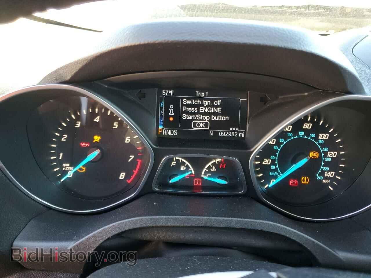 2014 FORD ESCAPE - VIN: 1FMCU9J98EUA56427 - Фото 9