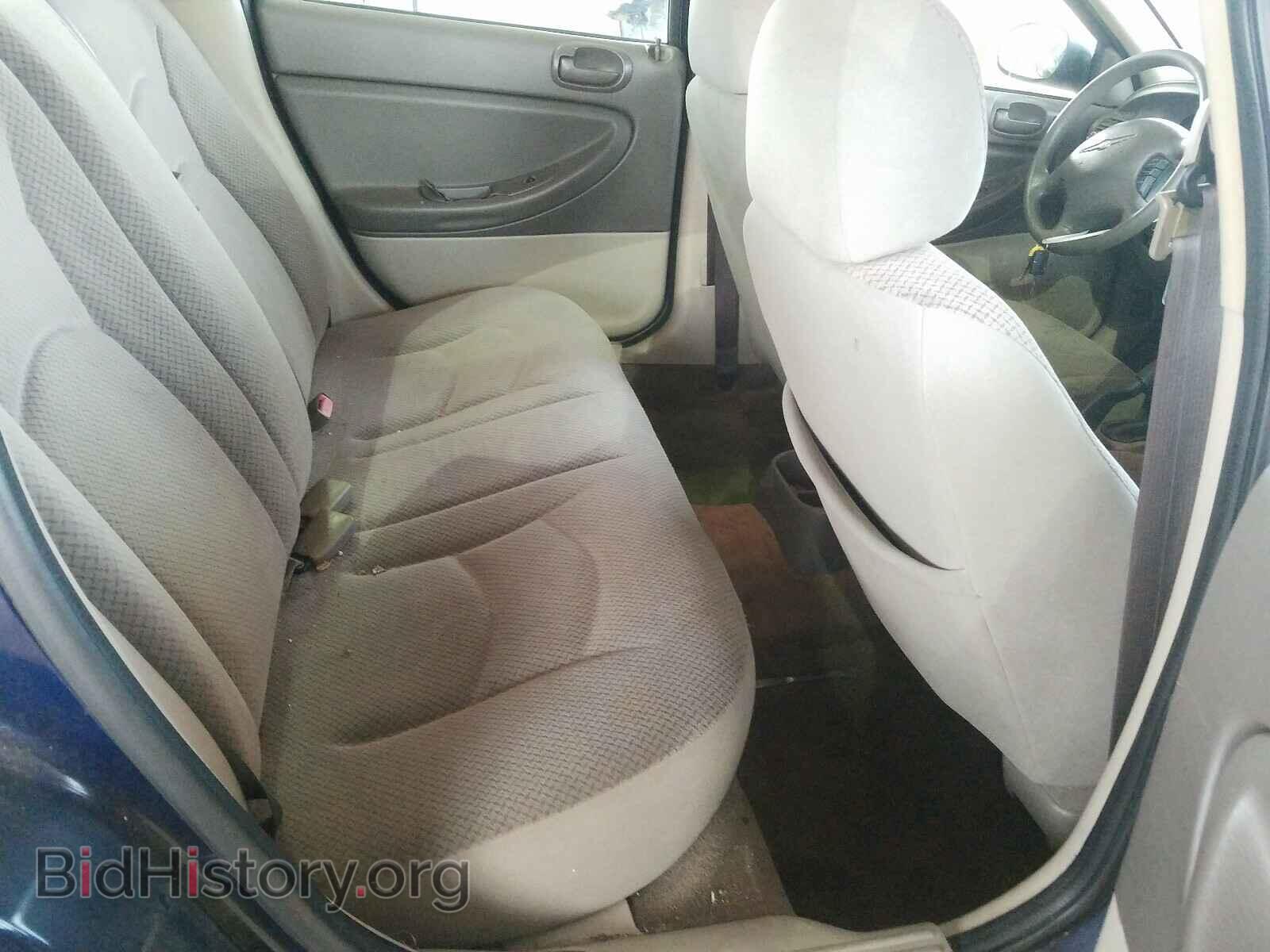 2005 CHRYSLER SEBRING - VIN: 1C3EL46X65N692207 - Фото 6