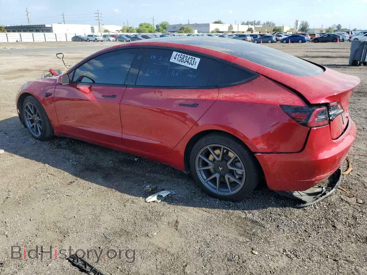 2021 TESLA MODEL 3 - VIN: 5YJ3E1EB0MF037877 - Photo 2