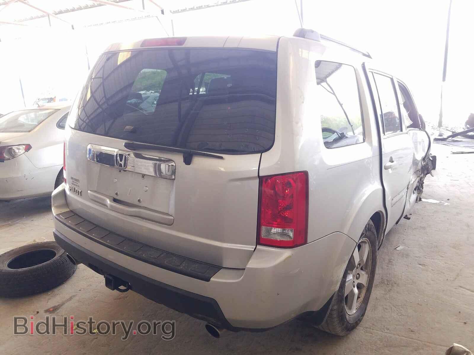 2009 HONDA PILOT - VIN: 5FNYF38559B023386 - Фото 4