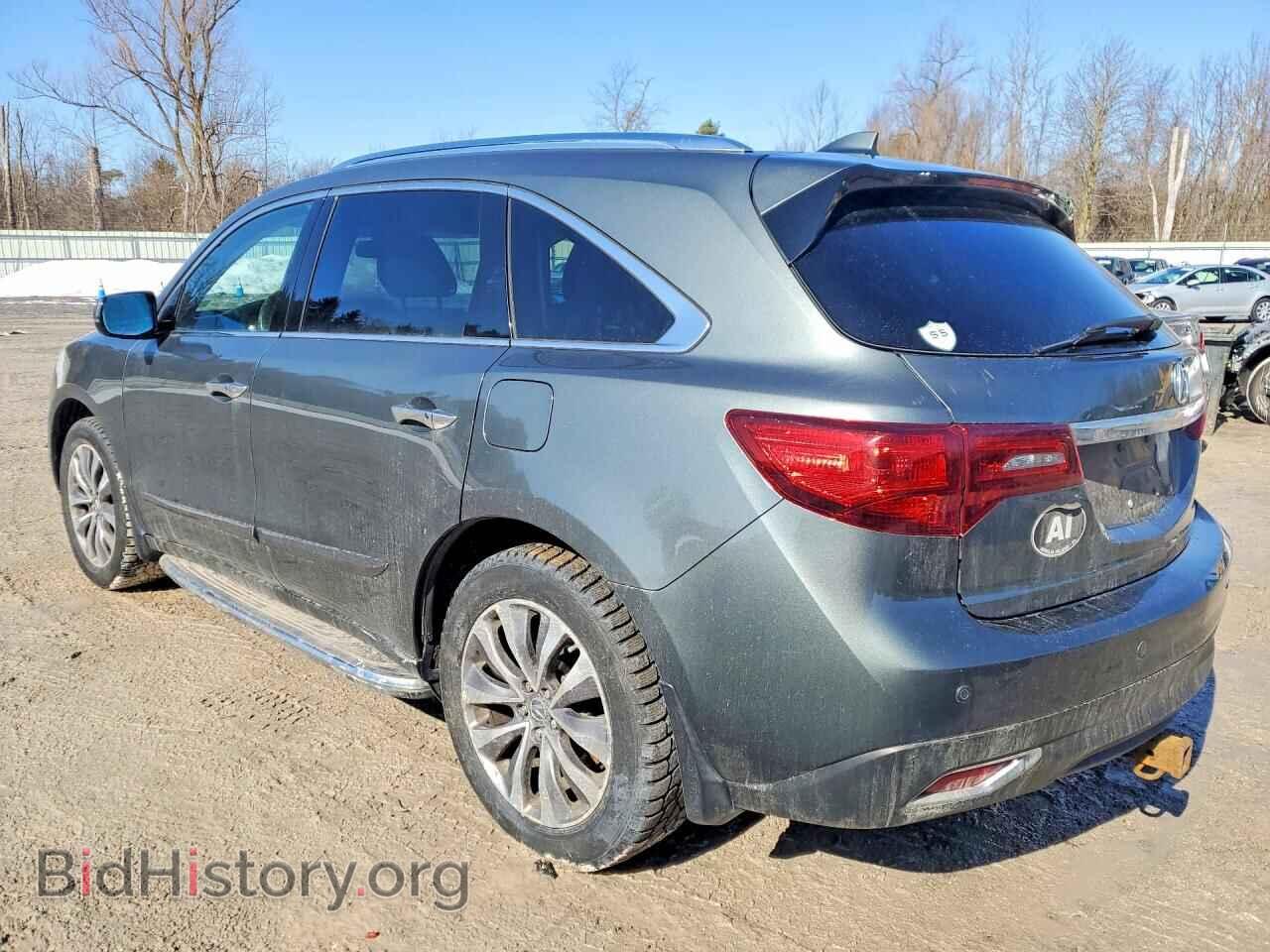 2014 ACURA MDX - VIN: 5FRYD4H42EB002488 - Фото 2