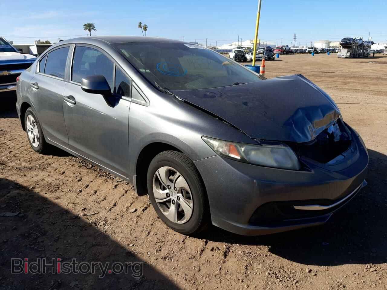 2013 HONDA CIVIC - VIN: 19XFB2F50DE081596 - Фото 4
