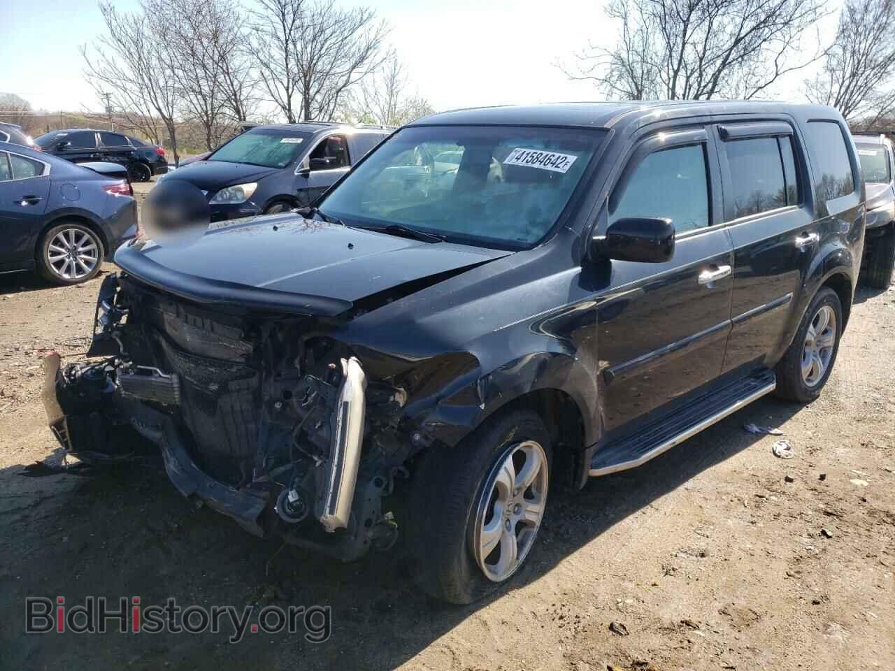 2012 HONDA PILOT - VIN: 5FNYF4H74CB033387 - Фото 2