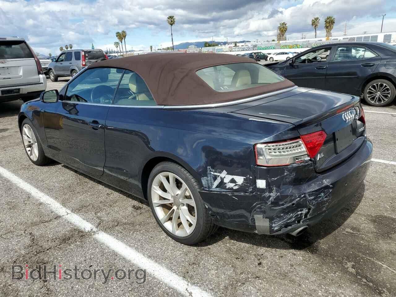 2013 AUDI A5 - VIN: WAUJFAFH3DN014969 - Фото 2