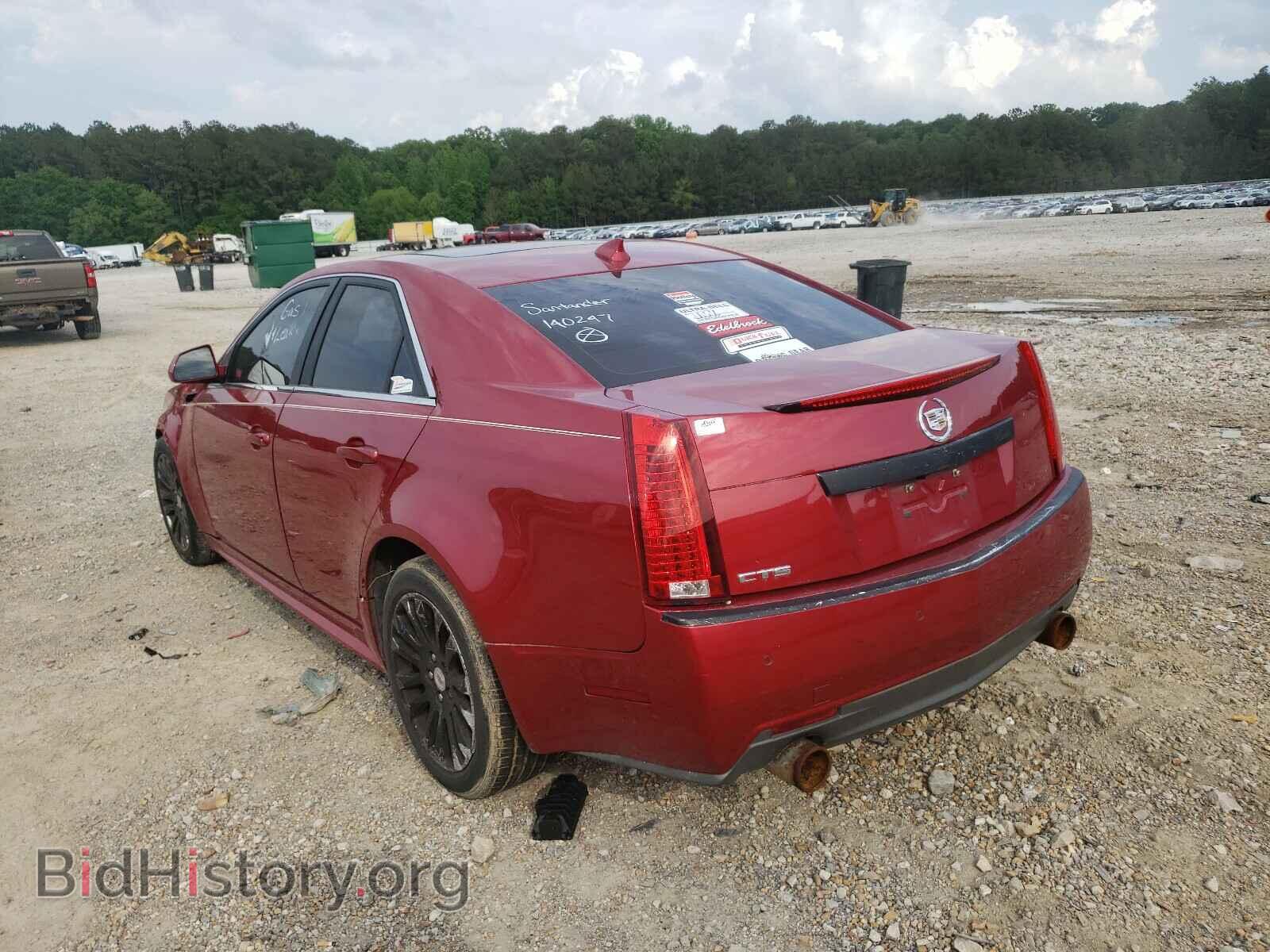 2012 CADILLAC CTS - VIN: 1G6DK5E34C0140247 - Фото 3