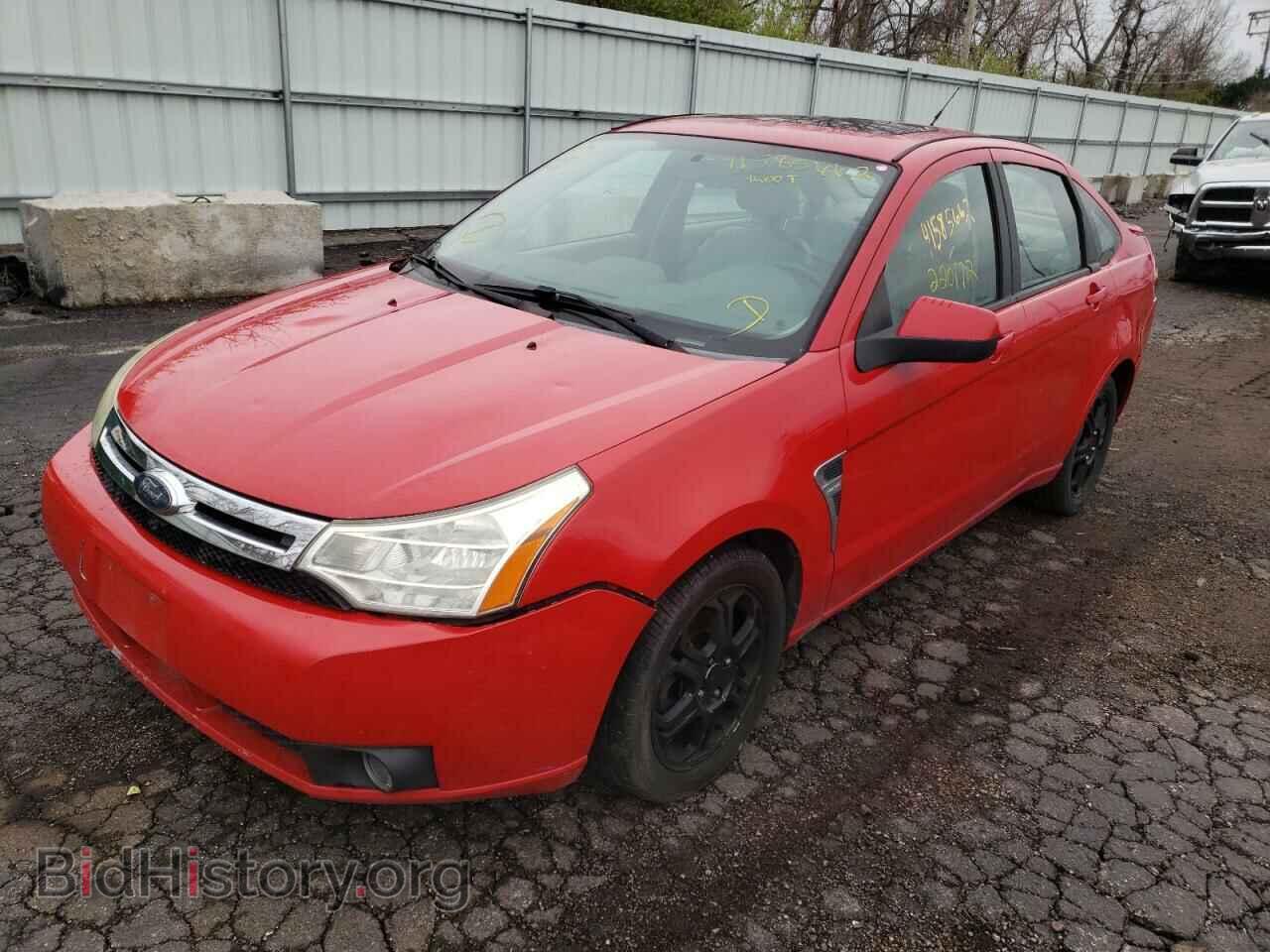 2008 FORD FOCUS - VIN: 1FAHP35N78W185568 - Фото 2